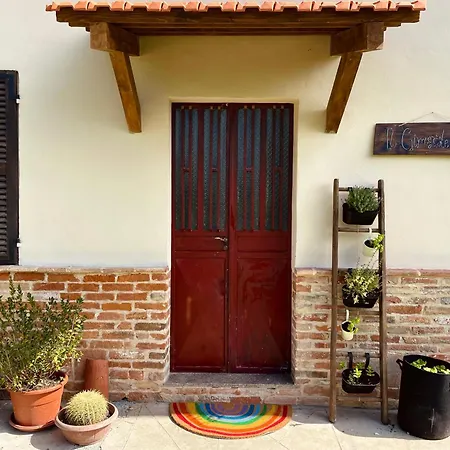 Cascina Il Girasole Rosso Apartamento Cortazzone Exterior foto